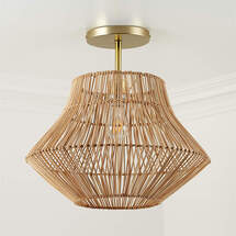 Online Designer Living Room Rattan Ceiling Light