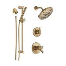 Online Designer Bathroom  Delta Trinsic Thermostatic Shower System