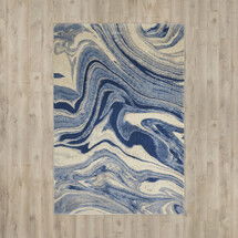 Online Designer Home/Small Office Melinda Light Blue Area Rug by Zipcode™ Design