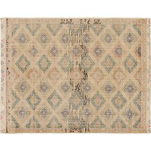 Online Designer Combined Living/Dining foothills hand-knotted kilim rug