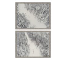 Online Designer Combined Living/Dining Cross-Country Skiing Framed Prints