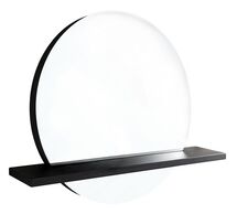 Online Designer Living Room Rilen Round Mirror & Shelf