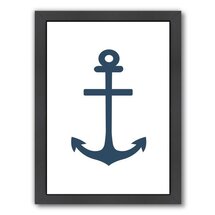 Online Designer Living Room Anchor Framed Graphic Art