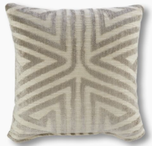 Online Designer Bedroom Kismet 20x20 Pillow, Gray/Beige