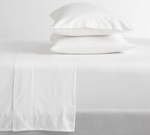 Online Designer Bedroom Washed Sateen Sheet Set