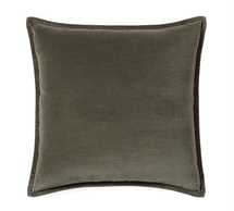 Online Designer Combined Living/Dining WASHED VELVET PILLOW COVERS