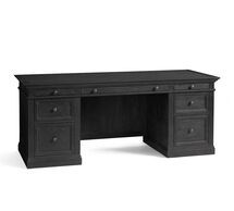 Online Designer Home/Small Office Livingston 75" Executive Desk with Drawers
