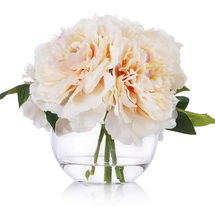 Online Designer Bedroom Silk Peony Arrangement in Vase