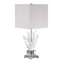 Online Designer Bedroom Realistic White Coral Table Lamp