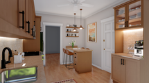 Online Designer Kitchen 3D Model