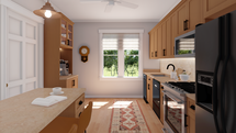 Online Designer Kitchen 3D Model