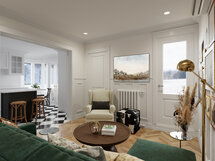 Online Designer Combined Living/Dining 3D Model