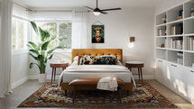 Online Designer Bedroom 3D Model