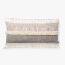 Online Designer Combined Living/Dining Grey and Natural Pillow