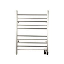 Online Designer Bathroom Amba RWH-SB Radiant 24"W Hardwired Straight Stainless Steel Towel Warmer - 110-120V