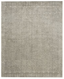 Online Designer Combined Living/Dining Luna Tonal Tufted Rug - Gray