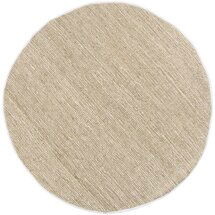 Online Designer Living Room Handwoven Brown/Cream Rug