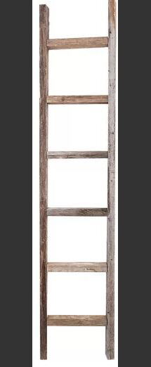 Online Designer Living Room Wood 6 ft. Decorative Ladder