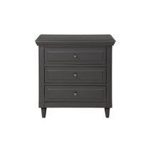 Online Designer Bedroom Wickes 3 Drawer Nightstand