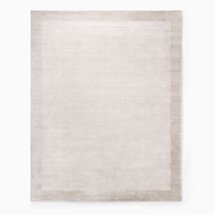 Online Designer Living Room TENCEL™ Frame Rug