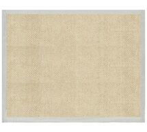 Online Designer Combined Living/Dining Chenille Jute Basketweave Rug