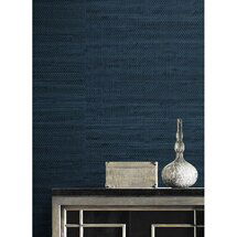 Online Designer Patio Luxe Haven 18' L x 27" W Smooth Peel and Stick Wallpaper Roll