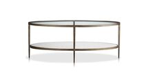 Online Designer Living Room Clairemont Oval Coffee Table