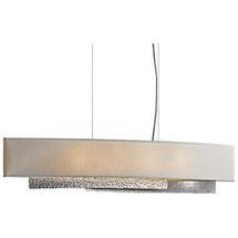 Online Designer Combined Living/Dining Hubbardton Forge Oceanus 42" Wide Platinum Pendant 