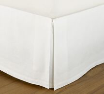 Online Designer Bedroom Essential Linen Cotton Bed Skirt