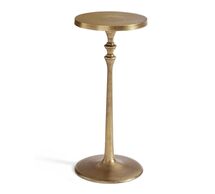 Online Designer Living Room Round 9.5" Metal Cocktail Table