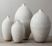 Online Designer Combined Living/Dining SARA PALOMA: STONEWARE TEARDROP VESSEL