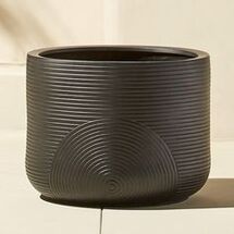 Online Designer Bathroom ZEN SMALL BLACK PLANTER