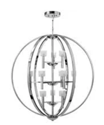 Online Designer Living Room Fredrick Ramond 12 Light 3 Tier Chandelier from the Mondo Collection