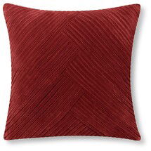 Online Designer Living Room RED PILLOW 1