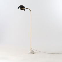 Online Designer Bedroom Clint Floor Lamp - Antique Bronze/Marble