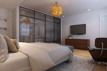 Online Designer Bedroom 3D Model