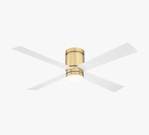 Online Designer Combined Living/Dining Kwartet Ceiling Fan with LED Light Kit