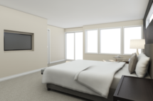 Online Designer Bedroom 3D Model