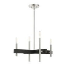 Online Designer Dining Room Jacobs 4 - Light Drum Modern Linear Chandelier