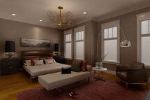 Online Designer Bedroom 3D Model