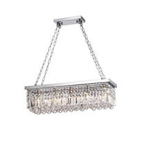 Online Designer Combined Living/Dining Verdell 5-Light Crystal Chandelier