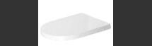 Online Designer Bathroom White Duravit by STARCK Elongated Closed-Front Toilet Seat