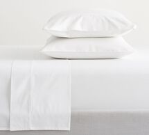 Online Designer Bedroom 400-Thread-Count Organic Percale Sheet Set