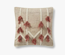 Online Designer Combined Living/Dining Boho Rouge Pillow