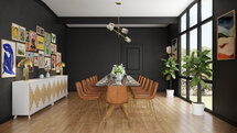 Online Designer Dining Room 3D Model