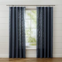 Online Designer Living Room Lindstrom Blue 48"x96" Curtain Panel