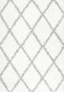 Online Designer Nursery Colona White and Gray Area Rug