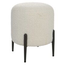 Online Designer Bedroom ARLES OTTOMAN, WHITE