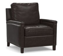 Online Designer Other TYLER LEATHER SQUARE ARM POWER RECLINER