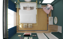 Online Designer Bedroom 3D Model